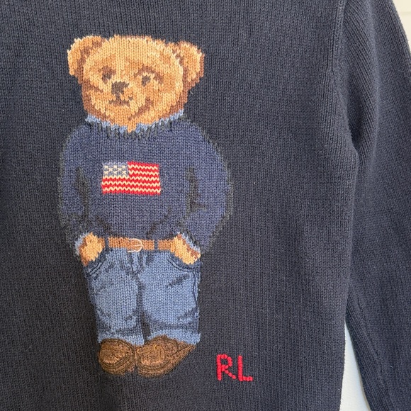 Polo Ralph Lauren Polo Bear Sweater - Medium - Picture 2 of 9